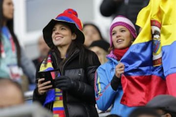 Ellas lamentaron la eliminación de Colombia en cuartos.