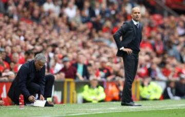 Mourinho vs Guardiola en imágenes
