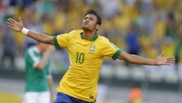 Brasil vive del genio de Neymar