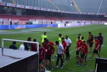 Aquí las imágenes del Estadio de Tiburones, luego de conocerse que sería reprogramado el juego contra América.