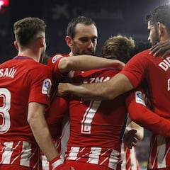 El Atlético no es lo que parece: golea tanto como sufre