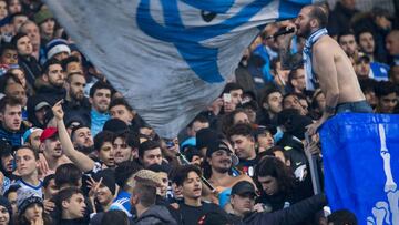 Ultras del Marsella.