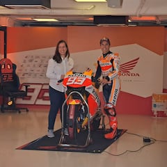 Márquez estrena el biocombustible Repsol en el Jarama
