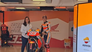 Márquez estrena el biocombustible Repsol en el Jarama