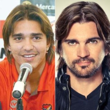 Aunque no tiene una camisa negra, Marcelo Moreno Martins se parece al cantante colombiano Juanes.