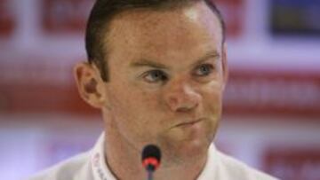 El delantero inglés Wayne Rooney.