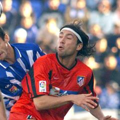 Lucas Alcaraz venció al Atlético en la temporada 2002-03