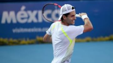 El tenista colombiano se prepara para el debut en el ATP 500 de Acapulco. 