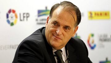 Tebas, presidente de LaLiga. 