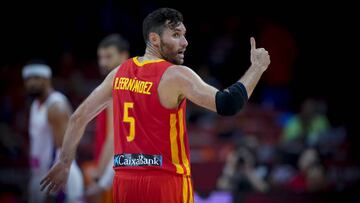 Rudy Fernández, durante el partido contra Puerto Rico de la primera fase del Mundial de China.