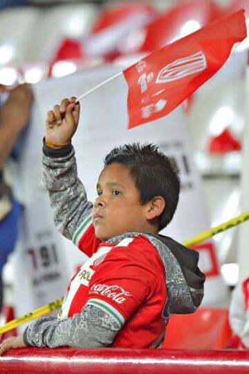 Así el color del Necaxa vs América en imágenes