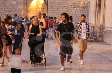 Marcelo disfruta de sus vacaciones en Dubrovnik con su familia