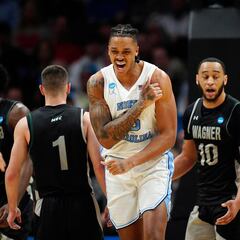 North Carolina aplasta a Wagner y se clasifica con contundencia a segunda ronda del torneo de la NCAA