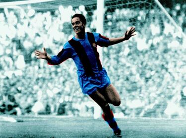 El español llegó al Barcelona en 1954, donde estuvo siete temporadas, hasta 1961.