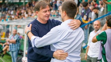 Cristóbal Parralo analizó el empate de su equipo ante el Mirandés.