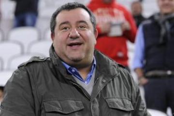 31. Mino Raiola. Agente de jugadores. Representa a Pogba, Ibrahimovic y Balotelli, entre otros.