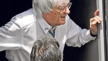 <b>PENDIENTE. </b>Ecclestone es el gran jefe de la F-1 y controla personalmente cada detalle en los circuitos.