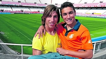 Ramos y Navas, cuando aún estaban los dos en el Sevilla.