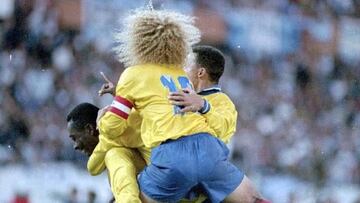 Se cumplen 30 años de Argentina 0-5 Colombia en el estadio Monumental.