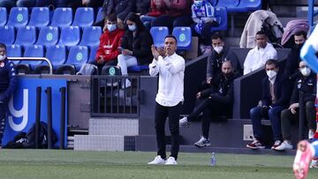 Borja JIm&eacute;nez se  mostr&oacute; aliviado por el triunfo del Deportivo ante el Calahorra.
