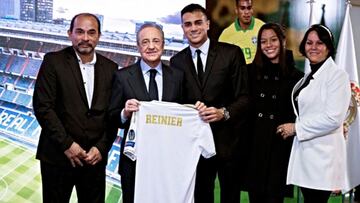 Real Madrid are uncomfortable about Reinier's situation at Borussia Dortmund, says father