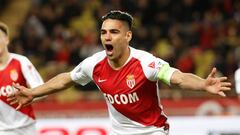 Radamel Falcao, jugador del M&oacute;naco