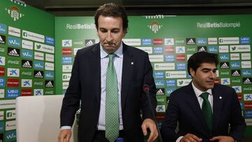 López Catalán (derecha), junto a Haro.