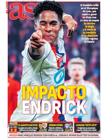 Las portadas de AS de febrero