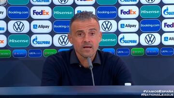 Luis Enrique: "¿Fuera de juego? Me muero de ganas de hablar..."