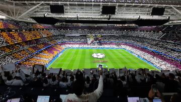 El Bernabéu se tiñe de blanco