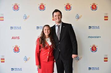 María Parra y Jon Rahm.