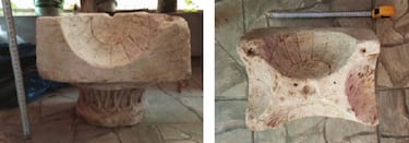 A village hidden for centuries underground has been discovered after a 2,000-year-old Roman clock was found