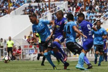 Así fue el amargo debut de la U de Hoyos en Iquique