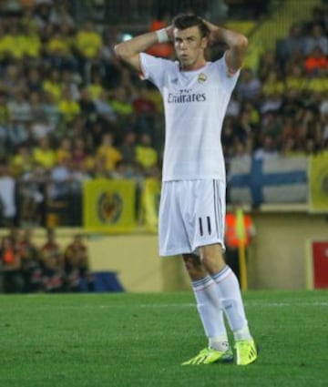 Villarreal - Real Madrid. Gareth Bale en su primer partido con los blancos.