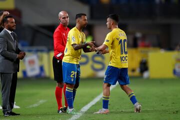 Jonathan Viera solo jugó 33' ante el Leganés, pero ya está listo para jugar de inicio en Santander.