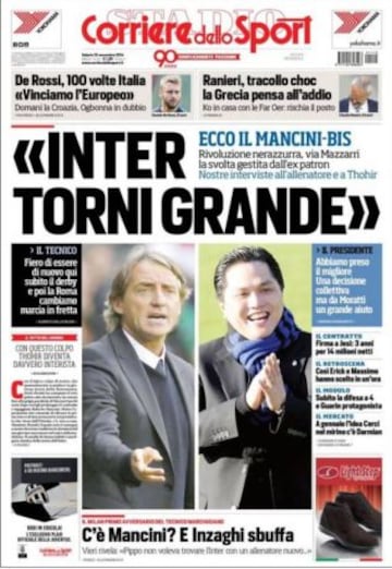 Portadas de la prensa deportiva