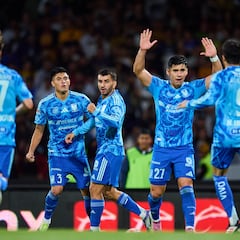 Correa héroe, Ramsey villano en empate de Pumas vs Tigres