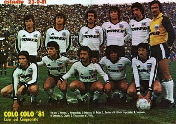 En 1981, Colo Colo le ganó el título a Cobreloa en una lucha muy cerrada con el conjunto loíno.