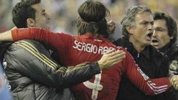 <strong>MOURINHO, EN MESTALLA.</strong>