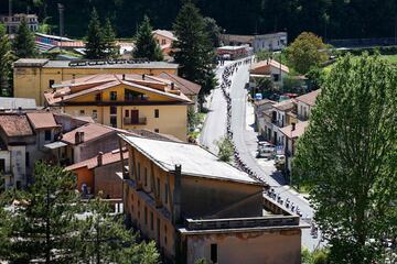  Etapa de 139 km entre L'Aquila y Foligno.