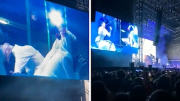 Video: La impactante avalancha humana en el concierto de Lana Del Rey