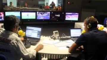 <b>DESDE LA TELE. </b>El Carrusel Deportivo de Carreño, Ponseti y Ortega fue uno de los damnificados por la medida de la LFP.