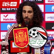 Marc Cucurella: rueda de prensa completa previa al España vs Egipto