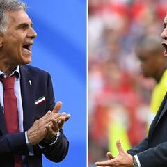 Carlos Queiroz dirigió a Fernando Santos hace 35 años