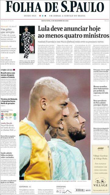 &Acab車 el baile*, &Caos*... las portadas tras el fracaso de Brasil
