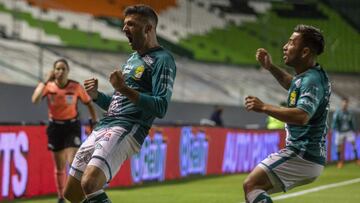 Así fue el gol de Emmanuel Gigliotti para abrir el marcador en la vuelta del León vs Pumas