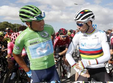 Nairo Quintana y Valverde.