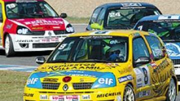 <b>LUCHA CERRADA. </b>La Copa Clio siempre resulta muy intensa.