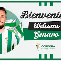 Genaro refuerza el centro del campo del Córdoba