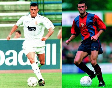 Llegó al club catalán desde el eterno rival. El asturiano abandonó el Real Madrid gratis en 1996 y vivió su etapa más sobresaliente en el Barcelona. Como azulgrana ganó dos Ligas, dos Copas del Rey, una Supercopa de España, una Recopa y una Supercopa de Europa. Además, en su etapa como entrenador del Barça logró el Triplete en 2015.